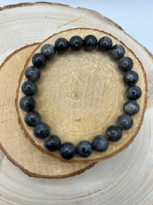 Bracelets Pierres - Labradorite Foncé