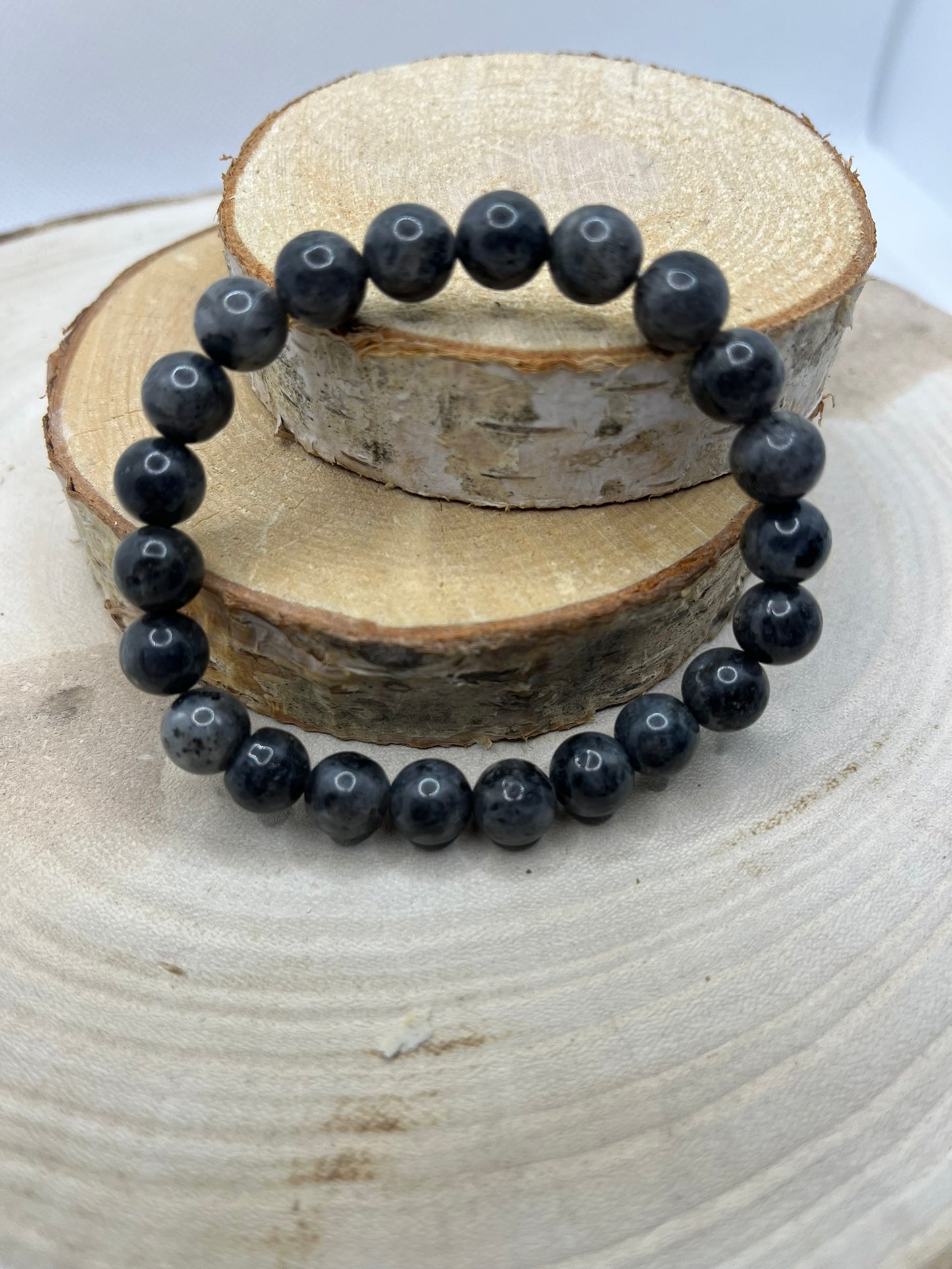 Bracelets Pierres - Labradorite Foncé