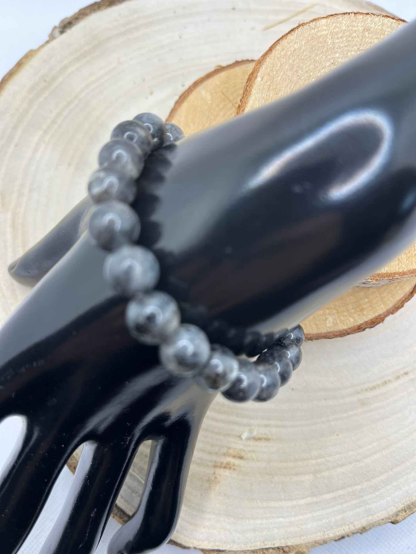 Bracelets Pierres - Labradorite Foncé