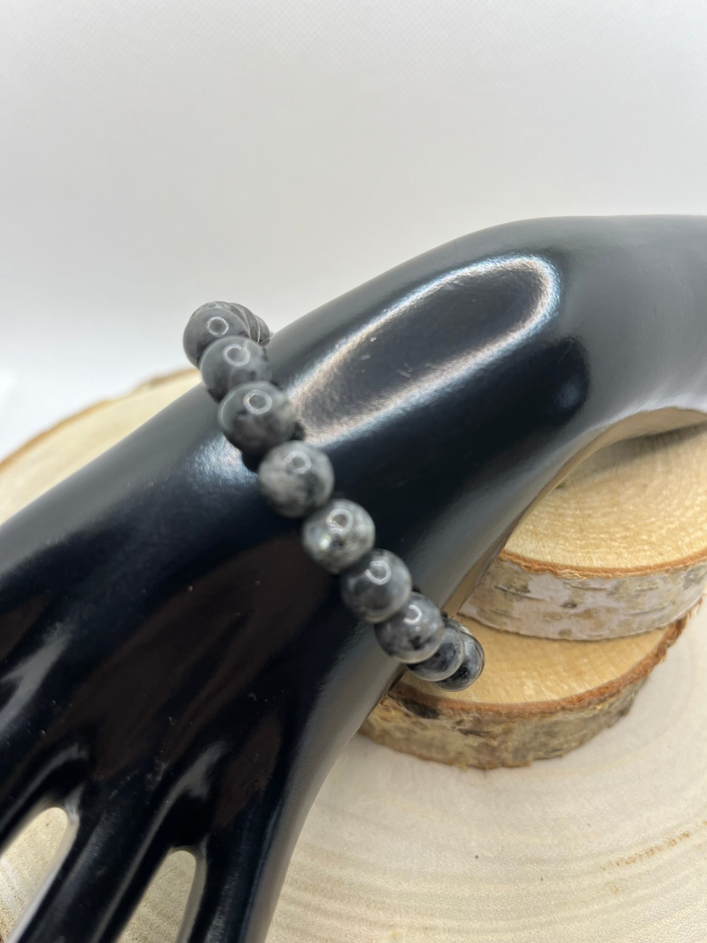Bracelets Pierres - Labradorite Foncé