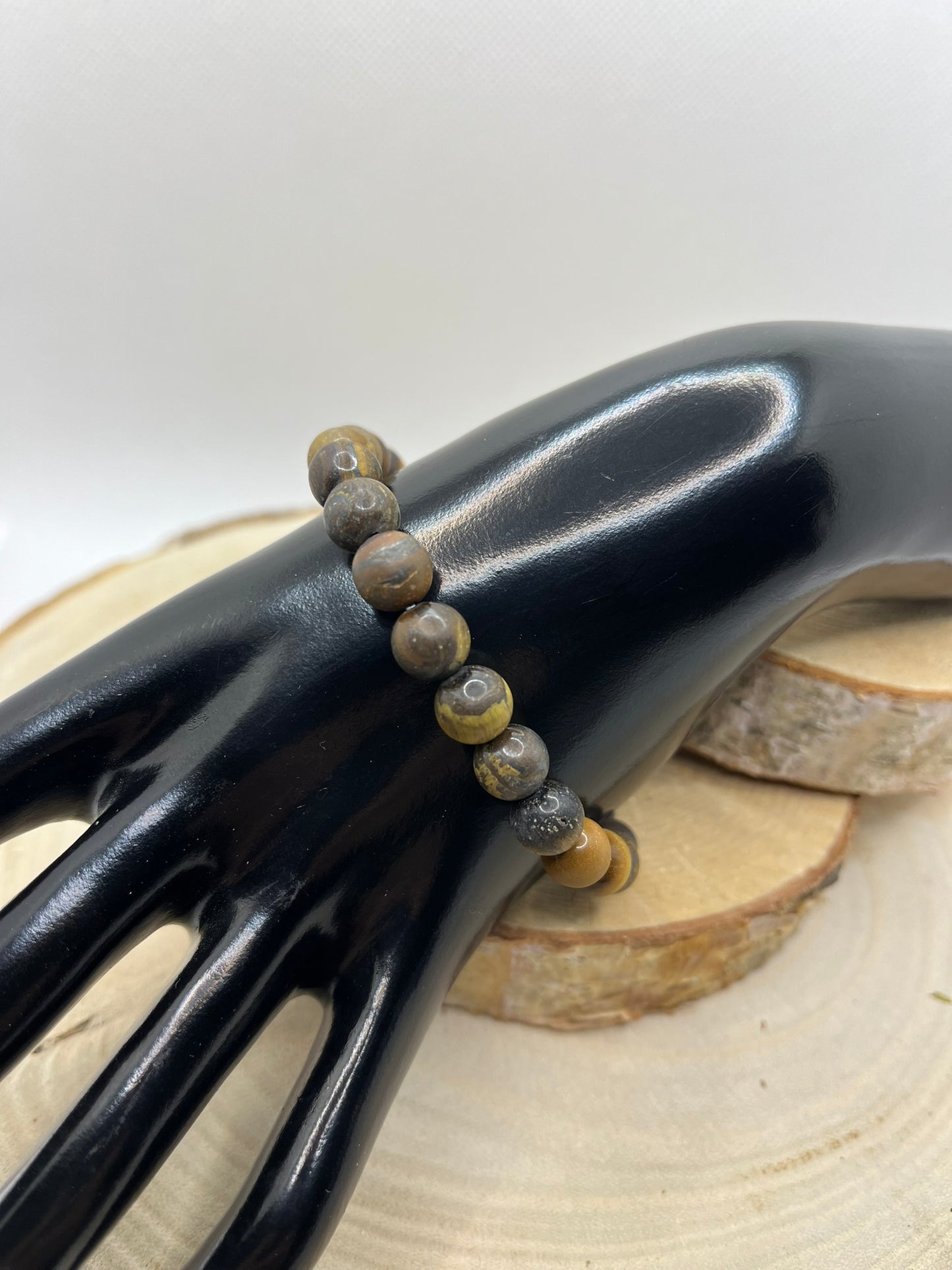 Bracelets Pierres - Oeil de Tigre Mat