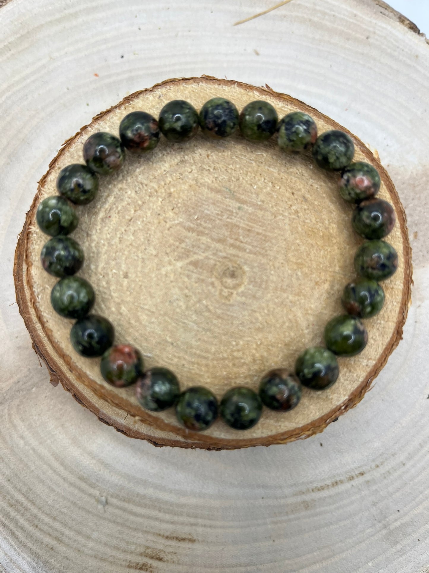 Bracelets Pierres - Unakite