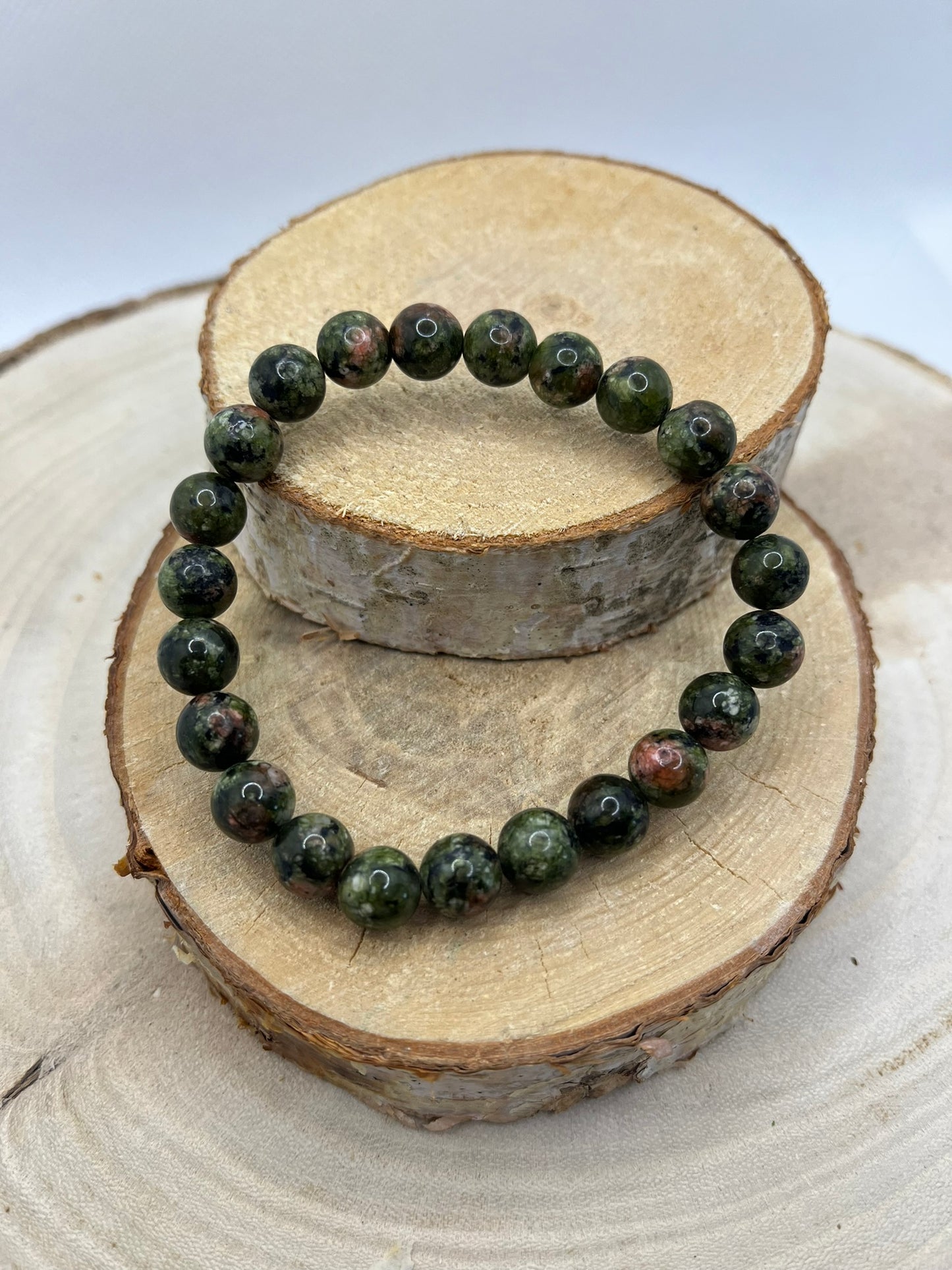 Bracelets Pierres - Unakite