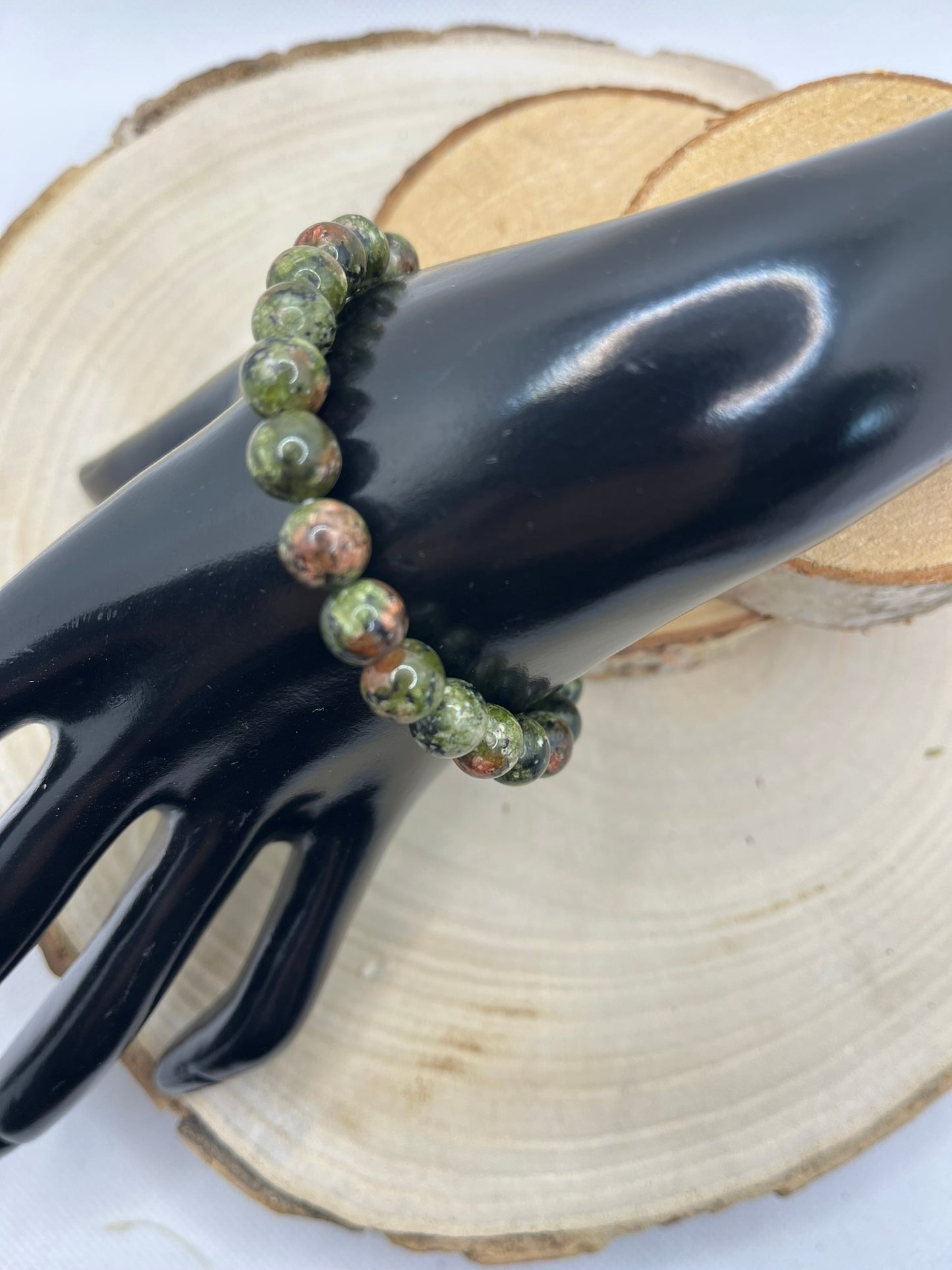 Bracelets Pierres - Unakite