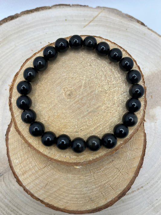 Bracelets Pierres - Obsidienne