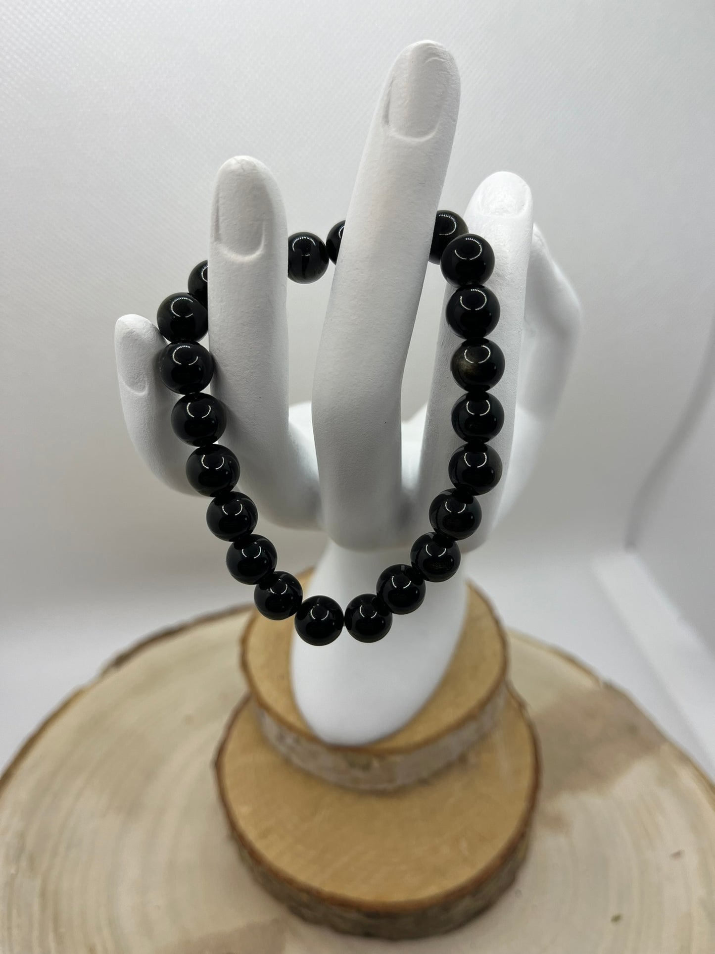 Bracelets Pierres - Obsidienne