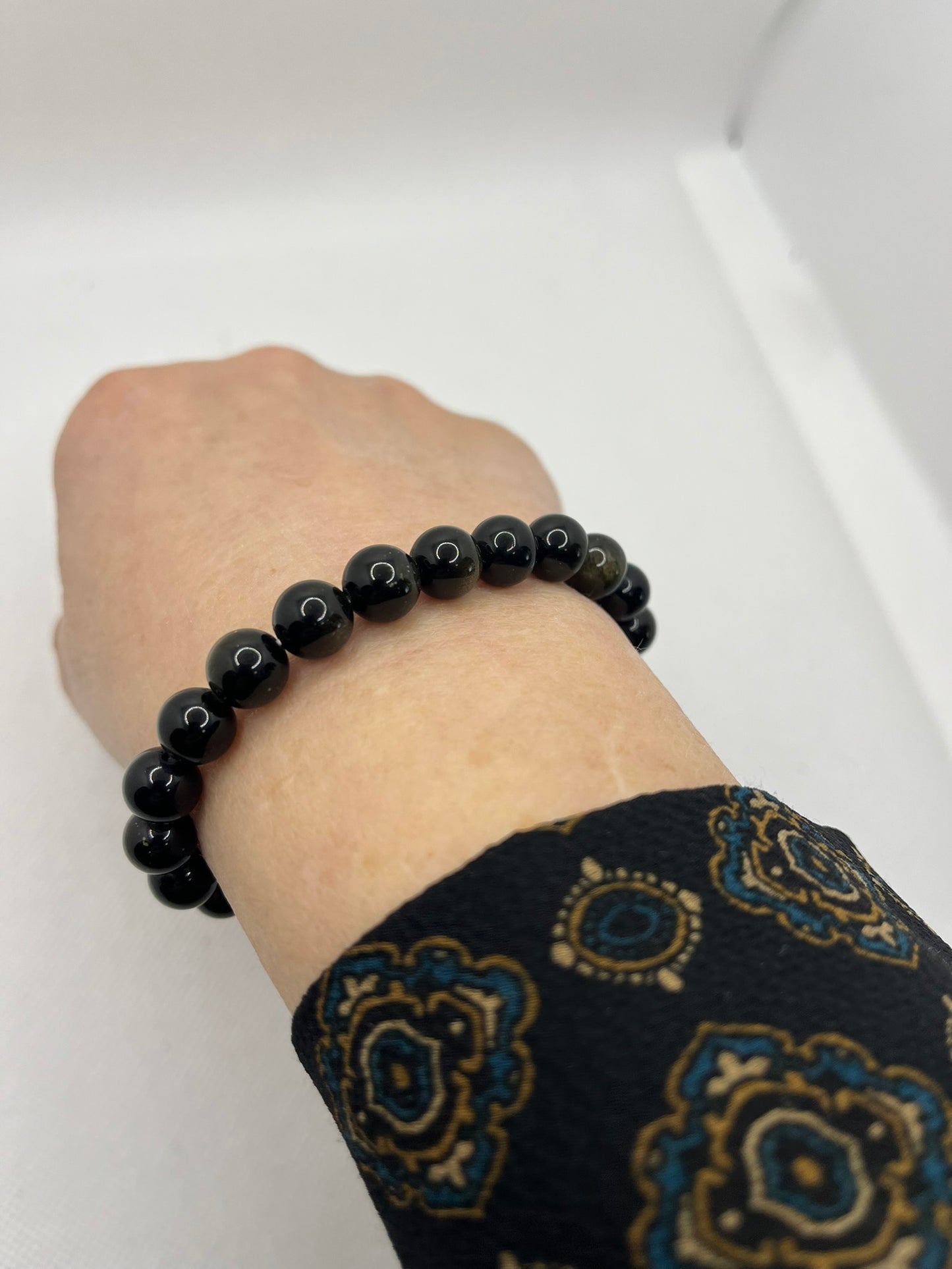 Bracelets Pierres - Obsidienne