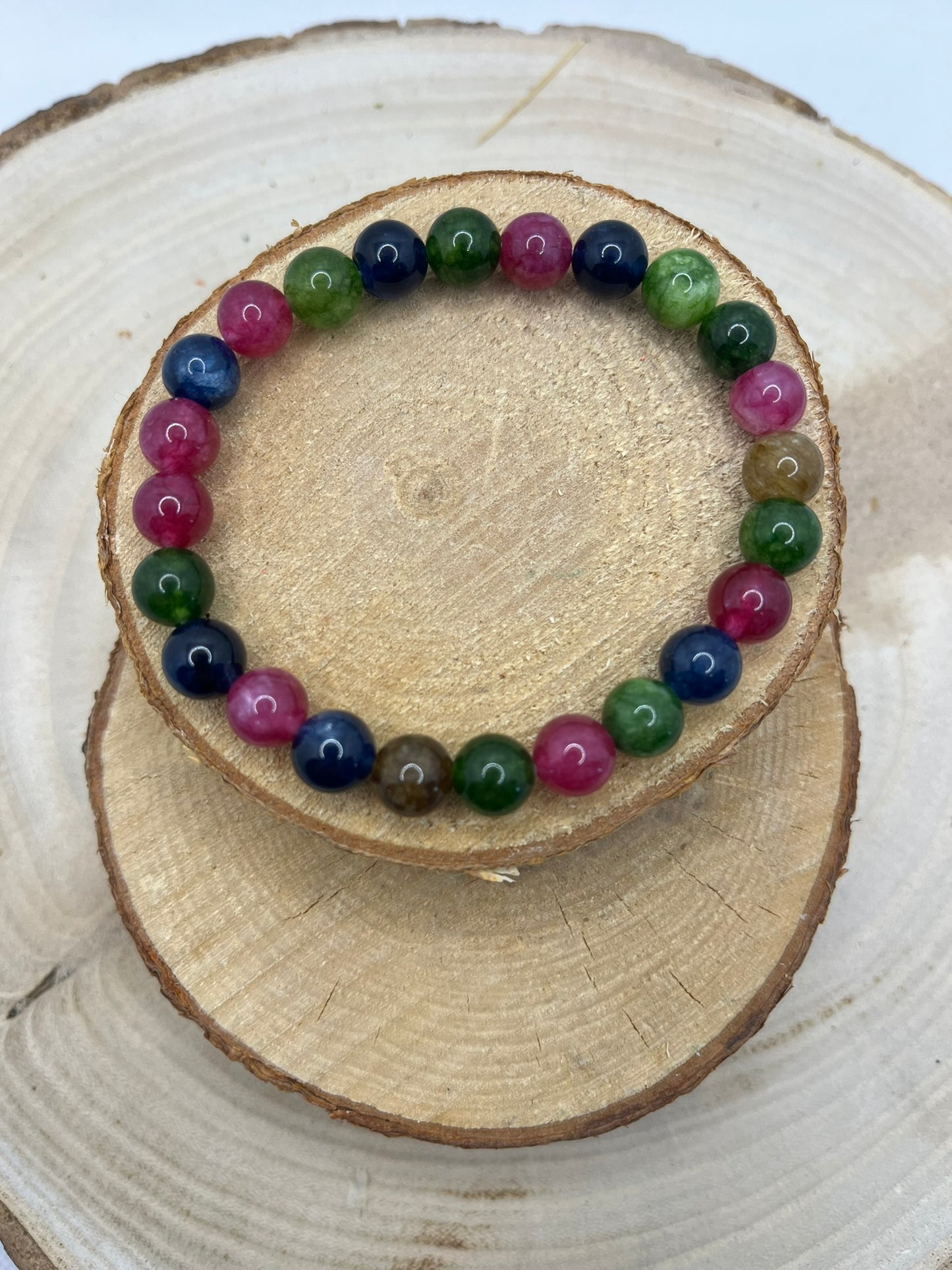 Bracelets Pierres - Tourmaline Fleurie