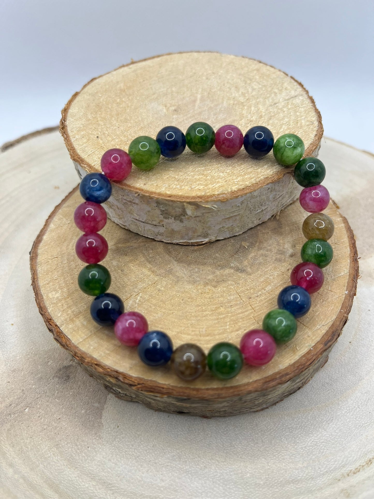 Bracelets Pierres - Tourmaline Fleurie
