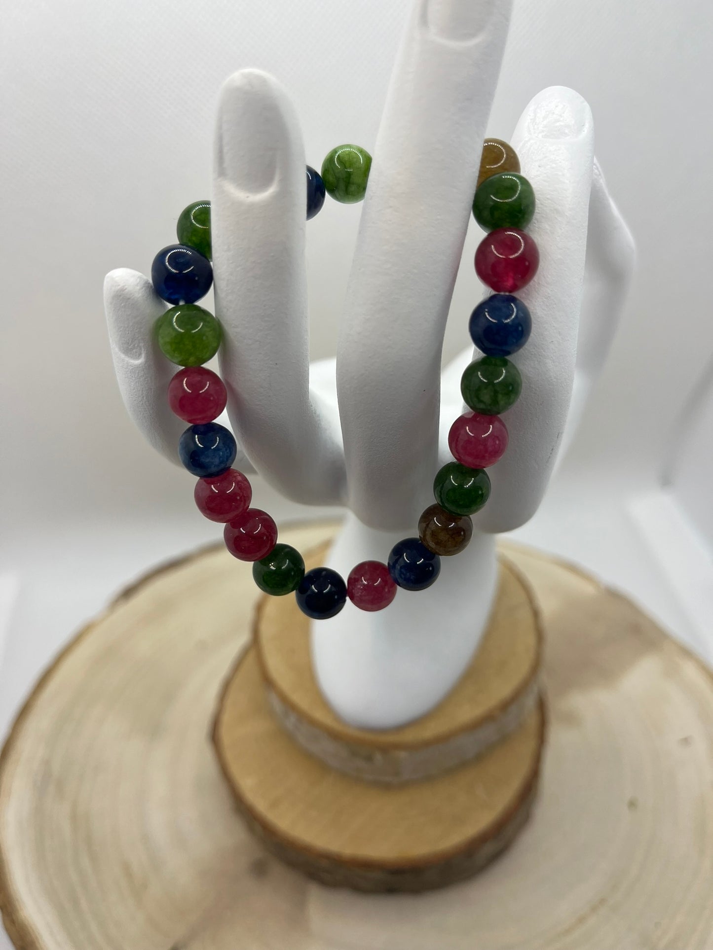 Bracelets Pierres - Tourmaline Fleurie