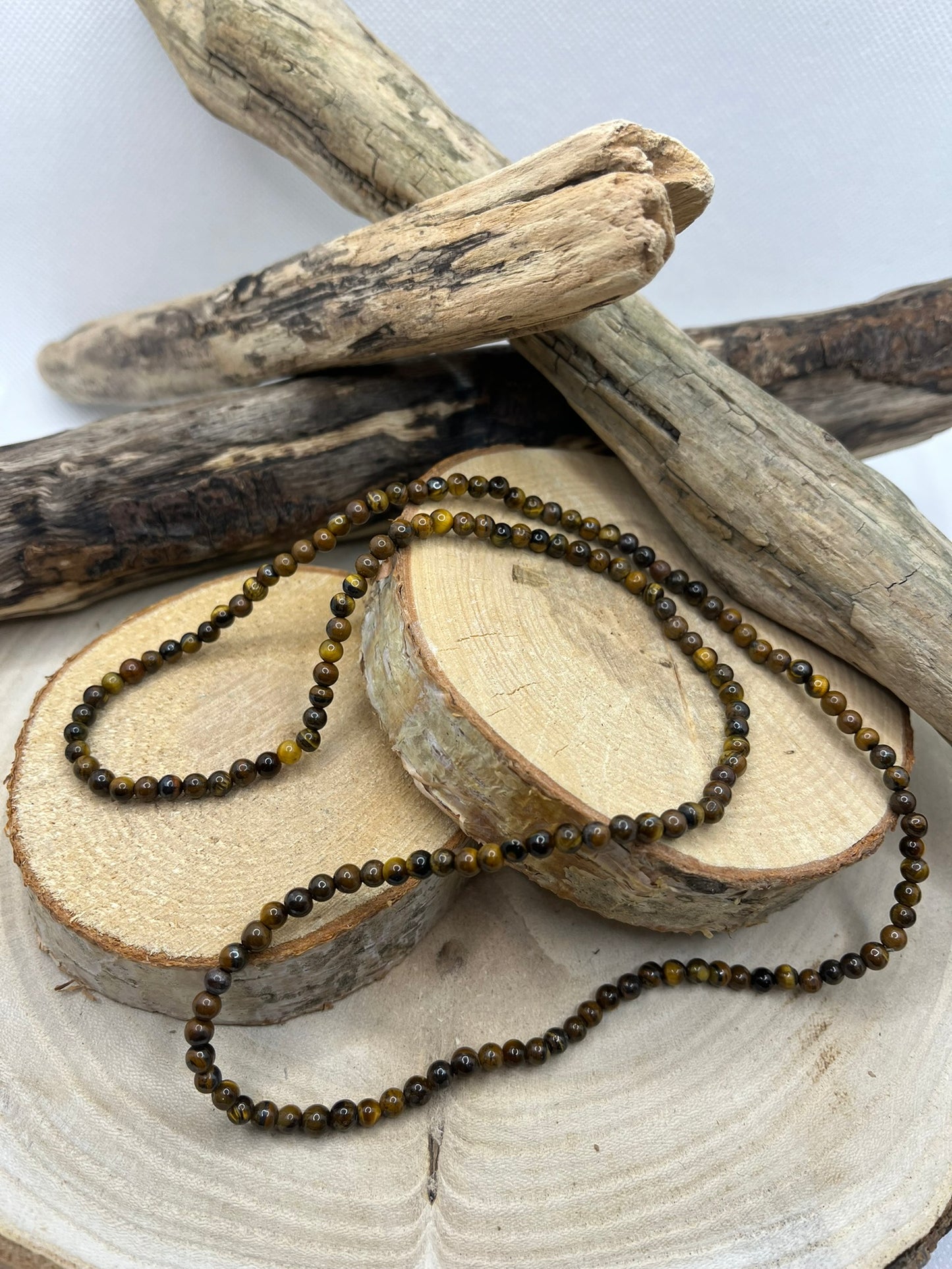 Collier en Pierre Naturelle - Oeil de Tigre