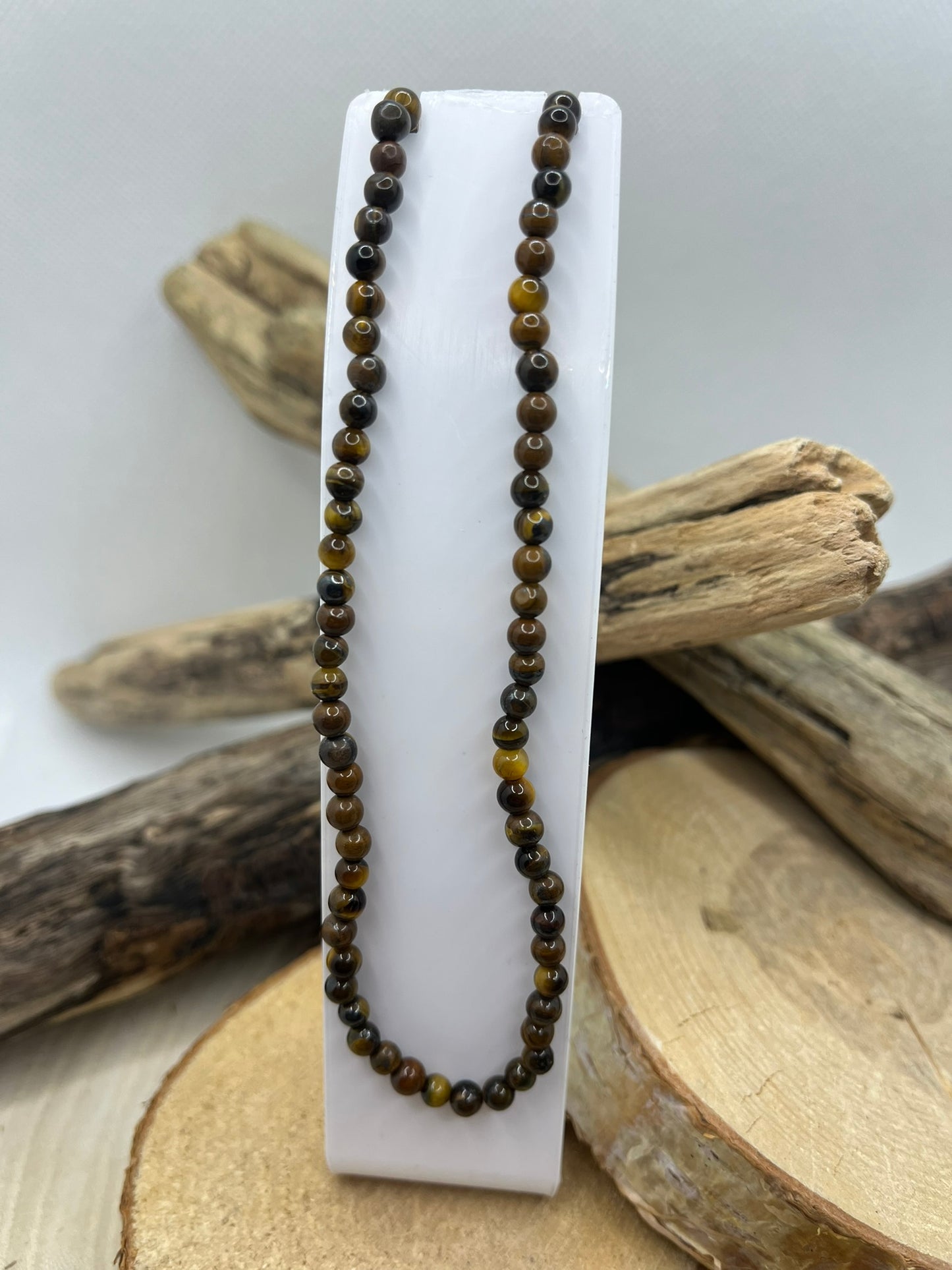 Collier en Pierre Naturelle - Oeil de Tigre