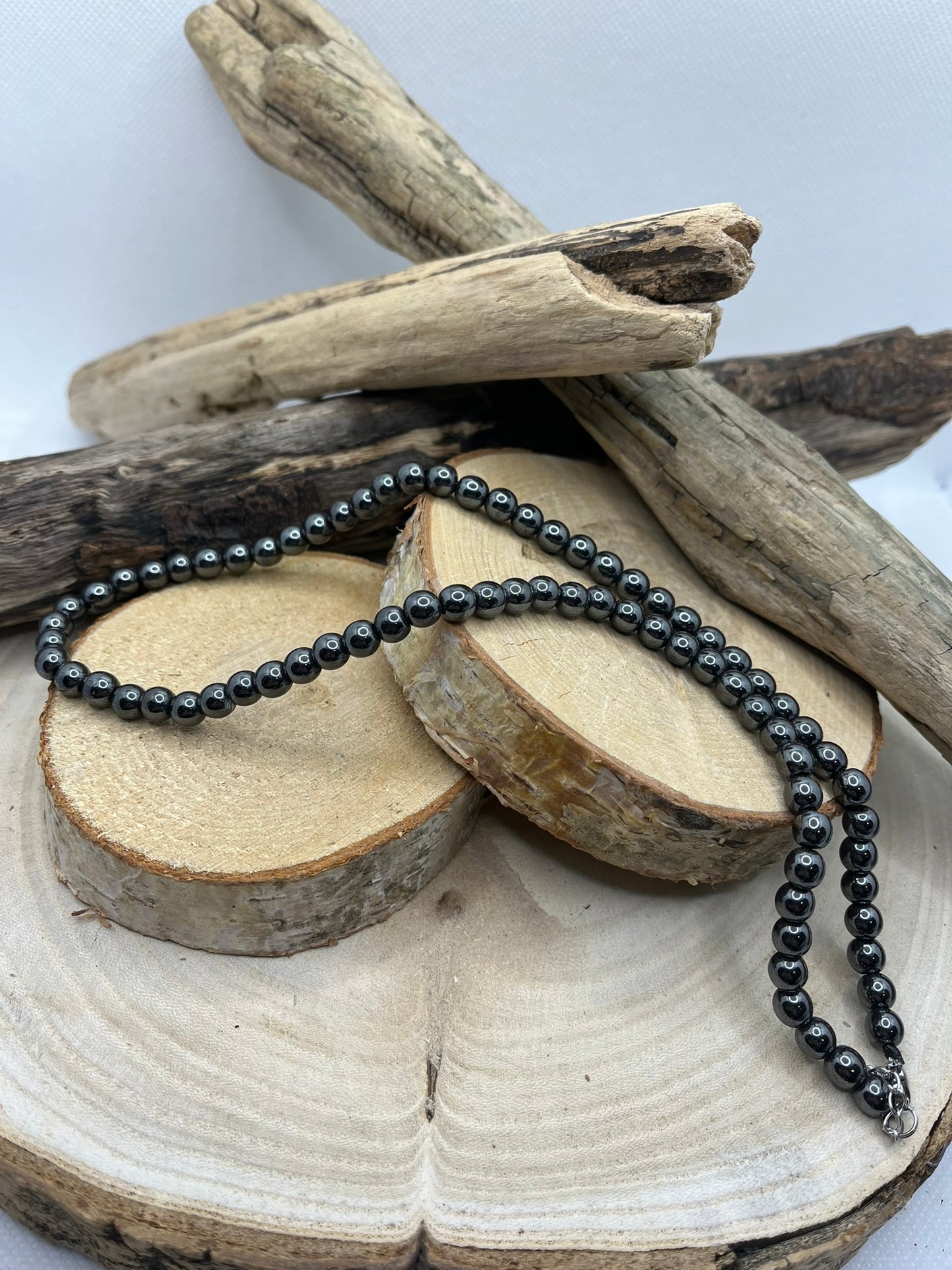 Collier en Pierre Naturelle Hématite