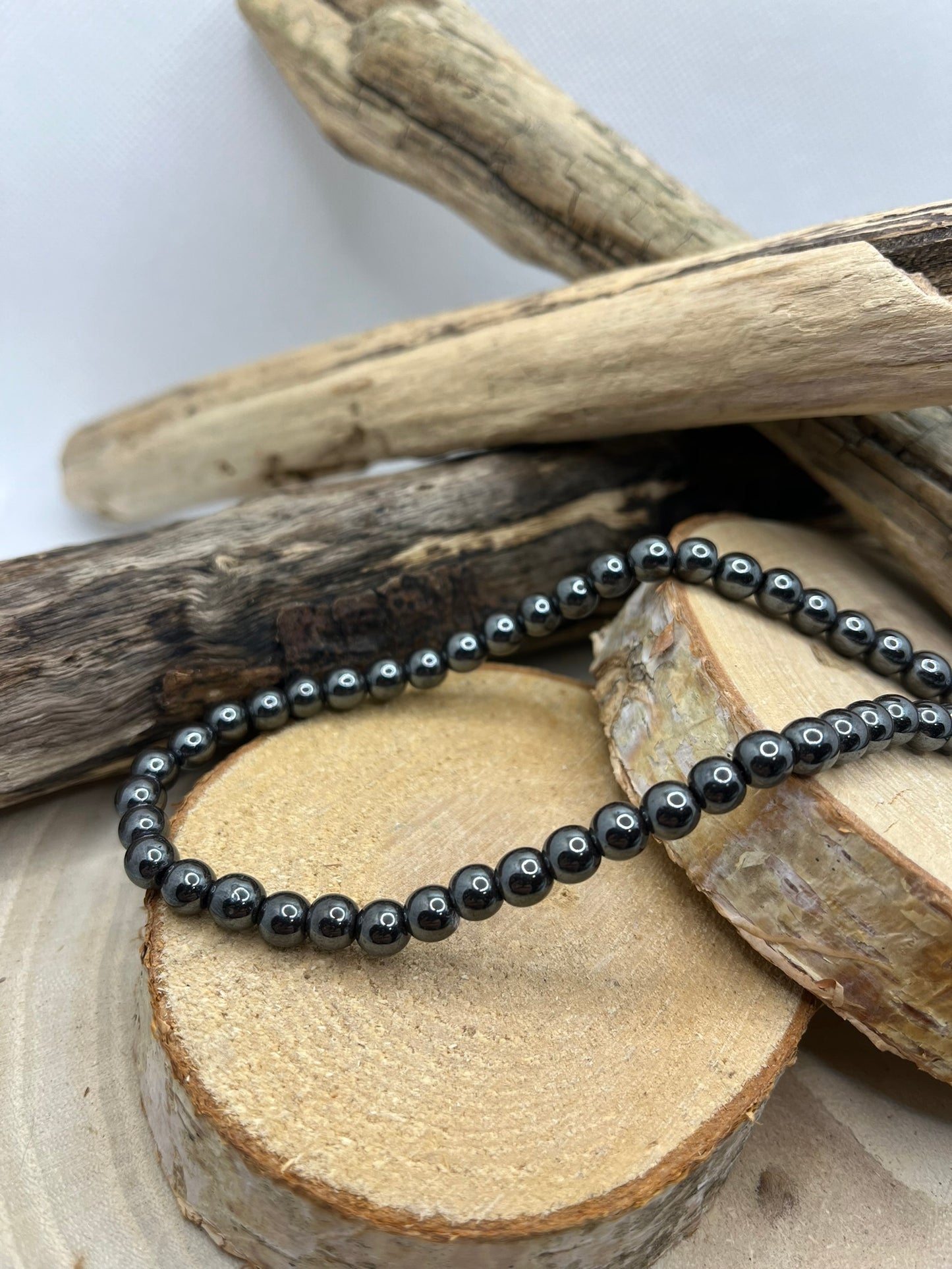 Collier en Pierre Naturelle Hématite