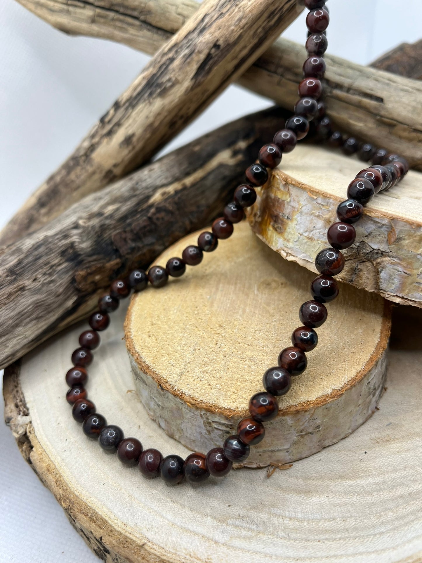 Collier en Pierre Naturelle - Oeil de Taureau