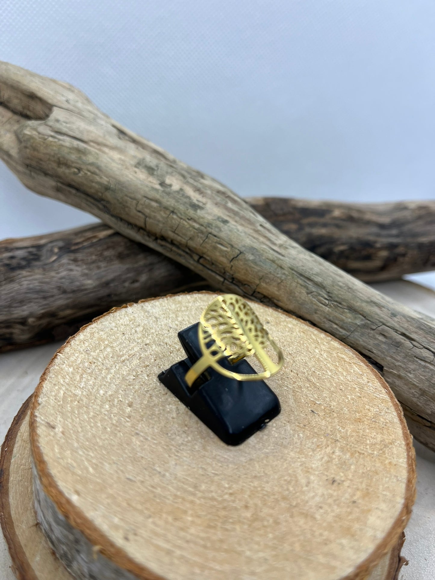 Bague en Acier inoxydable ajustable mode - Arbre de Vie - Doré ou en Argenté