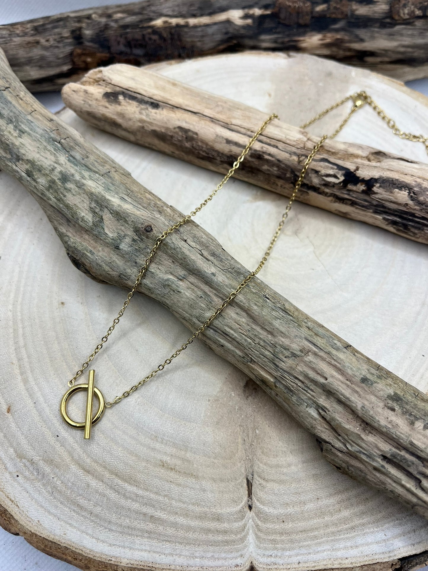 Collier Chaine fine - Pendentif Mode - Acier inoxydable Argenté