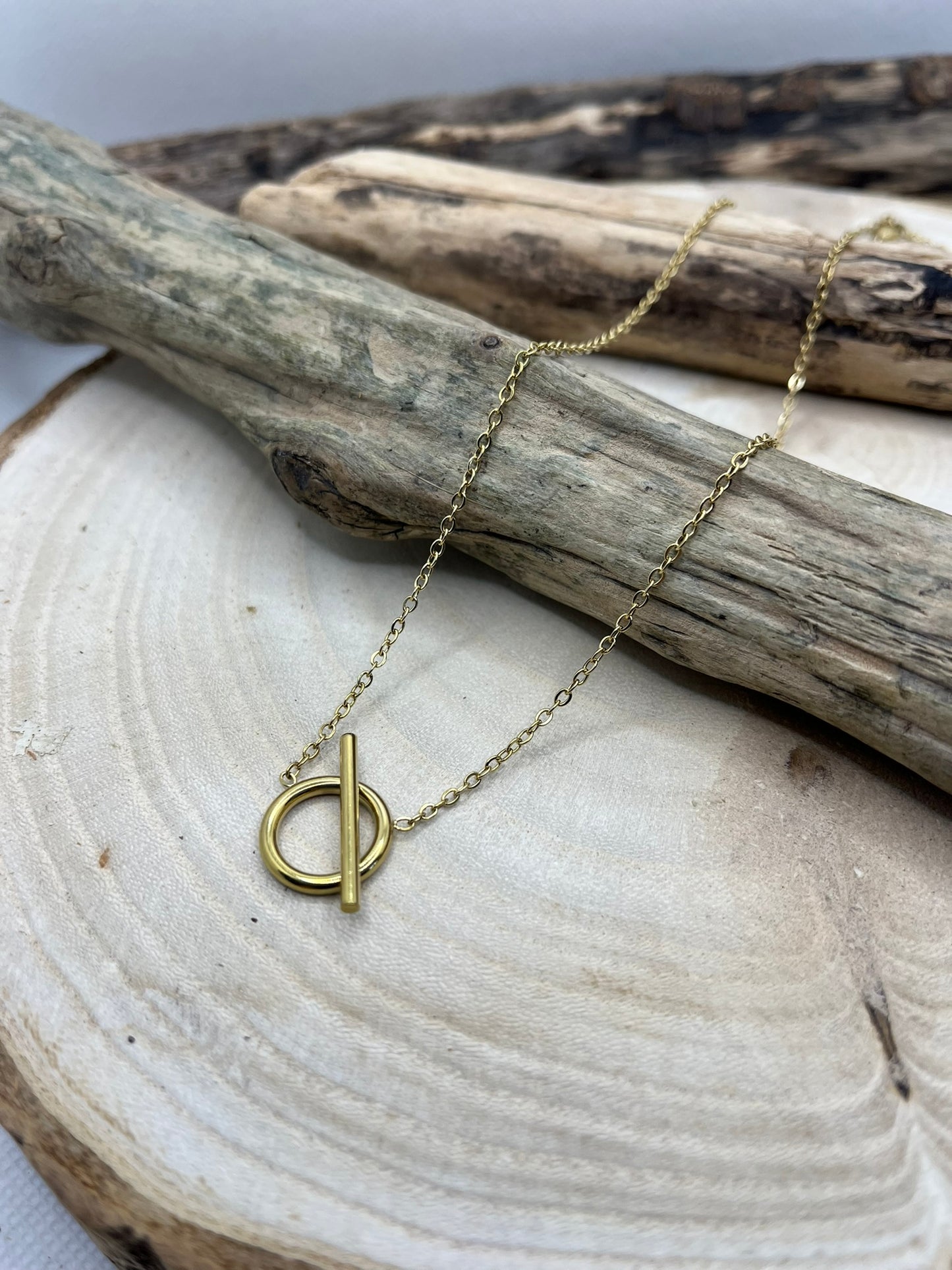 Collier Chaine fine - Pendentif Mode - Acier inoxydable Argenté